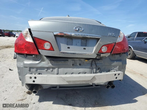 2006 Infiniti M35 with VIN JNKAY01E86M105134, listed as a Copart auction lot 51900085 with 0 mi miles and Non Repairable. Bid and sale history available at carsss.com. Image 6.