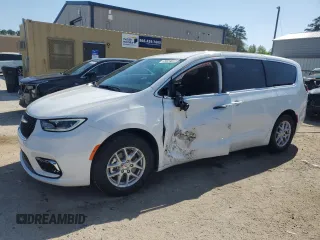 2025 Chrysler Pacifica Select z VIN 2C4RC1BG1SR554140, wystawiony jako Copart lot #53142195 z przebiegiem 5 653 mil mil oraz Czysty tytuł • Clean title. Historia ofert i sprzedaży dostępna na DreamBid. Obrazek 1.