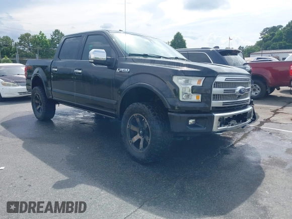 2015 Ford F-150 XLT with VIN 1FTEW1EF5FFB37738, listed as a IAAI auction lot 42508712 with 159,492 mi miles and . Bid and sale history available at DreamBid. Image 1.