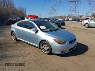 2006 Scion tC with VIN JTKDE177X60127156, listed as a IAAI auction lot 41697451 with 89,849 mi miles. Bid and sale history available at carsss.com. Image 1.