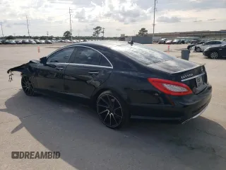 2013 Mercedes-Benz CLS-Class CLS 550 with VIN WDDLJ9BB8DA066492, listed as a Copart auction lot 75936614 with 113,168 mi miles and Salvage Title. Bid and sale history available at carsss.com. Image 2.