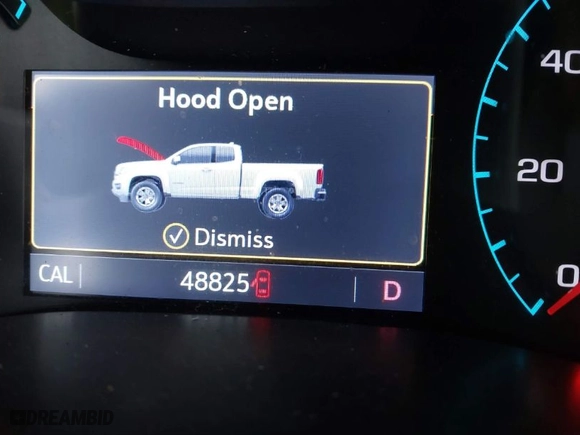 2019 Chevrolet Colorado 4WD Z71 with VIN 1GCGTDEN0K1115177, listed as a IAAI auction lot 41775785 with 48,825 mi miles. Bid and sale history available at carsss.com. Image 15.