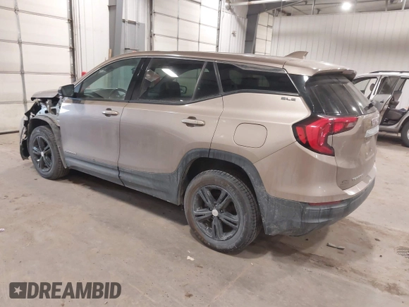 2018 GMC Terrain SLE with VIN 3GKALTEV0JL358807, listed as a IAAI auction lot 41455770 with 72,472 mi miles. Bid and sale history available at carsss.com. Image 3.