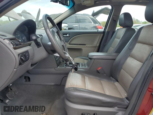 2008 Mercury Sable Premier with VIN 1MEHM42W68G612625, listed as a Copart auction lot 57071955 with Not provided miles and Salvage title. Bid and sale history available at DreamBid. Image 7.