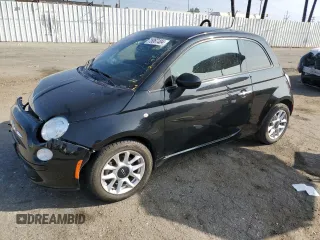 2016 FIAT 500 Easy with VIN 3C3CFFKR4GT165433, listed as a Copart auction lot 75067404 with 81,172 mi miles and Salvage Title. Bid and sale history available at carsss.com. Image 1.