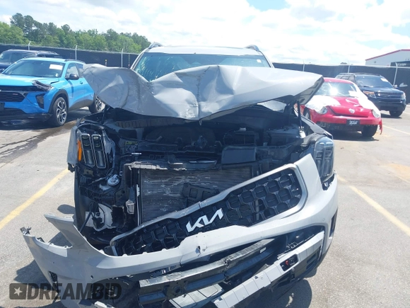 2023 Kia Telluride SX X-Pro with VIN 5XYP5DGC0PG370652, listed as a IAAI auction lot 42226690 with 30,669 mi miles and . Bid and sale history available at DreamBid. Image 11.