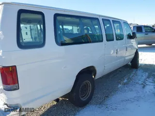 2012 Ford Econoline Wagon XL with VIN 1FBSS3BLXCDA01332, listed as a IAAI auction lot 38521947 with 1 mi miles. Bid and sale history available at carsss.com. Image 4.