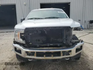 2018 Ford F-150 XL with VIN 1FTEW1E5XJKF72486, listed as a Copart auction lot 53668785 with 206,282 mi miles and Salvage Title. Bid and sale history available at carsss.com. Image 5.