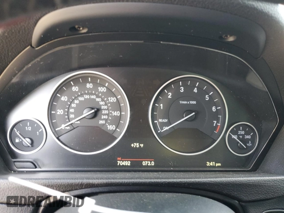 2018 BMW 3 Series 320i with VIN WBA8E1G59JNU88913, listed as a Copart auction lot 50989025 with Not Provided miles and Salvage Title. Bid and sale history available at carsss.com. Image 9.
