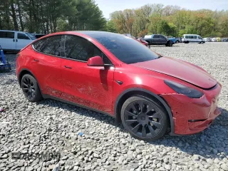 2021 Tesla Model Y Long Range z VIN 5YJYGDEE3MF189258, wystawiony jako Copart lot #54363615 z przebiegiem 56 315 mil mil oraz Szkoda całkowita • Salvage title. Historia ofert i sprzedaży dostępna na DreamBid. Obrazek 4.