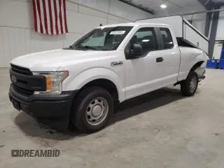 2020 Ford F-150 XL with VIN 1FTEX1CP0LKD41164, listed as a Copart auction lot 85429884 with 161,444 mi miles and Salvage Title. Bid and sale history available at DreamBid. Image 1.