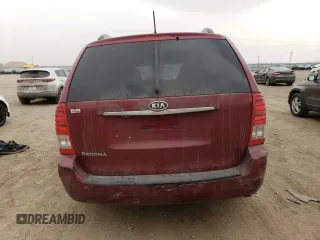 2012 Kia Sedona LX with VIN KNDMG4C77C6501093, listed as a Copart auction lot 48918985 with 194,364 mi miles and Salvage Title. Bid and sale history available at carsss.com. Image 6.