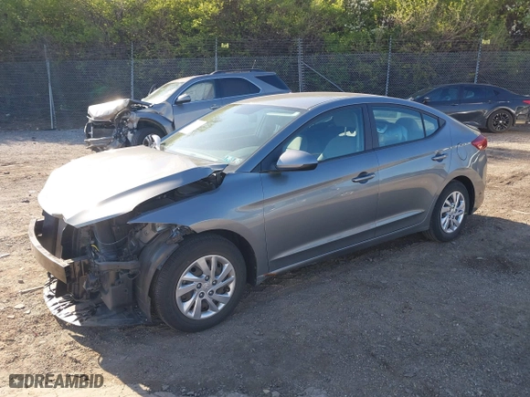 2018 Hyundai Elantra SE with VIN KMHD74LF2JU578773, listed as a IAAI auction lot 41991059 with 19,834 mi miles. Bid and sale history available at carsss.com. Image 18.