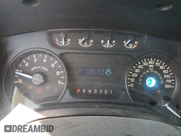 2012 Ford F-150 XL with VIN 1FTMF1CM2CKD06145, listed as a Copart auction lot 52565295 with 57,133 mi miles and Salvage Title. Bid and sale history available at carsss.com. Image 9.