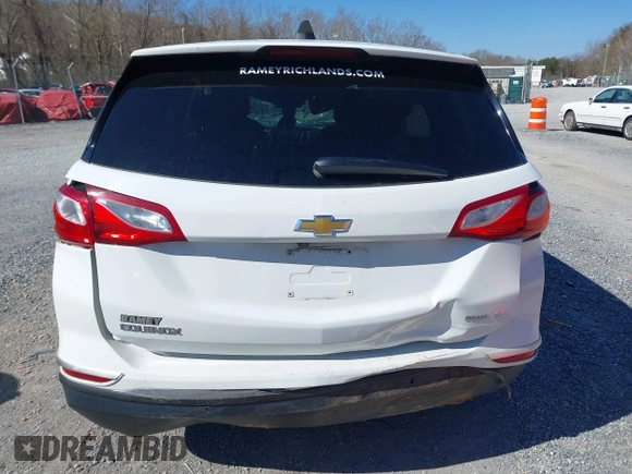 2018 Chevrolet Equinox LT with VIN 2GNAXSEV3J6297376, listed as a IAAI auction lot 41844664 with 119,264 mi miles. Bid and sale history available at carsss.com. Image 16.