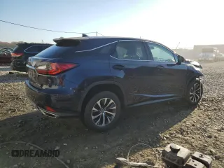 2022 Lexus RX 350 with VIN 2T2AZMDA2NC313743, listed as a Copart auction lot 76804154 with 9,503 mi miles and Salvage title. Bid and sale history available at DreamBid. Image 3.