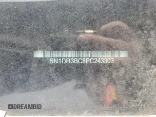 2023 Nissan Pathfinder SV z VIN 5N1DR3BC8PC243303, wystawiony jako Copart lot #45817675 z przebiegiem 48 288 mil mil oraz Szkoda całkowita • Salvage title. Historia ofert i sprzedaży dostępna na DreamBid. Obrazek 15.