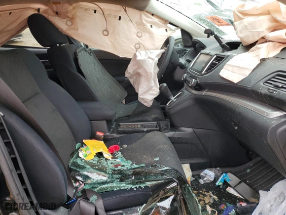 2015 Honda CR-V EX with VIN 2HKRM3H55FH501250, listed as a Copart auction lot 50838775 with 100,308 mi miles and Salvage Title. Bid and sale history available at carsss.com. Image 7.
