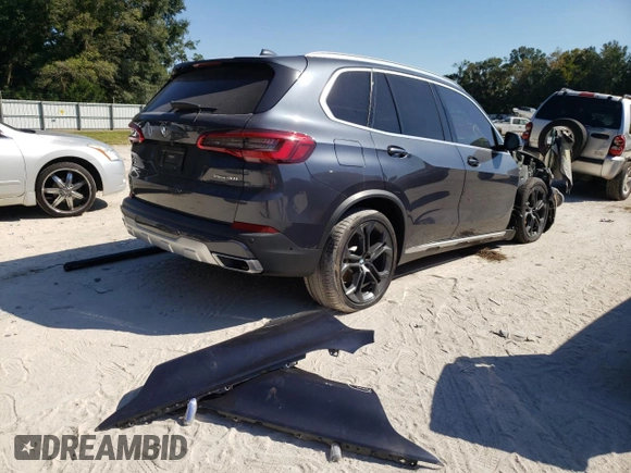 2019 BMW X5 xDrive40i with VIN 5UXCR6C52KLL10163, listed as a Copart auction lot 62190802 with 48,191 mi miles. Bid and sale history available at carsss.com. Image 4.