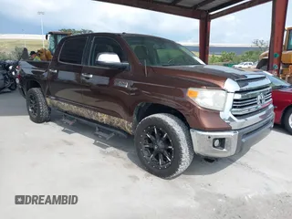 2017 Toyota Tundra Platinum with VIN 5TFGW5F14HX225454, listed as a IAAI auction lot 42218467 with 142,286 mi miles and . Bid and sale history available at DreamBid. Image 1.