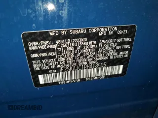 2024 Subaru Forester Wilderness with VIN JF2SKAJC1RH418505, listed as a Copart auction lot 86137764 with 19,270 mi miles and Salvage Title. Bid and sale history available at carsss.com. Image 14.
