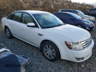 2008 Ford Taurus SEL with VIN 1FAHP24W58G109278, listed as a Copart auction lot 81604544 with 118,454 mi miles and Salvage Title. Bid and sale history available at carsss.com. Image 4.