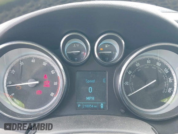2013 Buick Verano with VIN 1G4PP5SK0D4113138, listed as a IAAI auction lot 42015636 with 218,054 mi miles and . Bid and sale history available at DreamBid. Image 7.