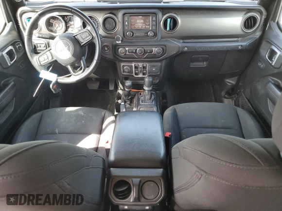 2018 Jeep Wrangler Unlimited Sport S z VIN 1C4HJXDG8JW133314, wystawiony jako Copart lot #53708965 z przebiegiem 120 102 mil mil oraz Szkoda całkowita • Salvage title. Historia ofert i sprzedaży dostępna na DreamBid. Obrazek 8.
