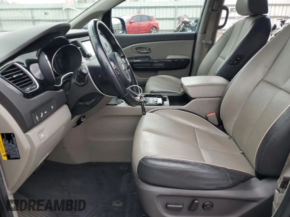 2017 Kia Sedona EX with VIN KNDMC5C11H6272334, listed as a Copart auction lot 46475915 with 205,171 mi miles and Clean Title. Bid and sale history available at carsss.com. Image 7.