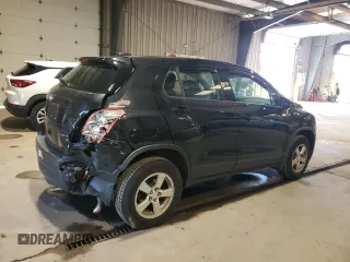 2016 Chevrolet Trax LS z VIN KL7CJNSB8GB673829, wystawiony jako Copart lot #53386415 z przebiegiem 114 104 mil mil oraz Szkoda całkowita • Salvage title. Historia ofert i sprzedaży dostępna na DreamBid. Obrazek 3.