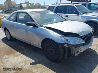 2005 Honda Civic LX with VIN 1HGEM21575L051616, listed as a IAAI auction lot 42067264 with 246,965 mi miles. Bid and sale history available at carsss.com. Image 1.