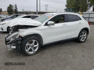 2018 Mercedes-Benz GLA 250 z VIN WDCTG4EB0JJ497521, wystawiony jako Copart lot #55258415 z przebiegiem Nie podano mil oraz Szkoda całkowita • Salvage title. Historia ofert i sprzedaży dostępna na DreamBid. Obrazek 1.