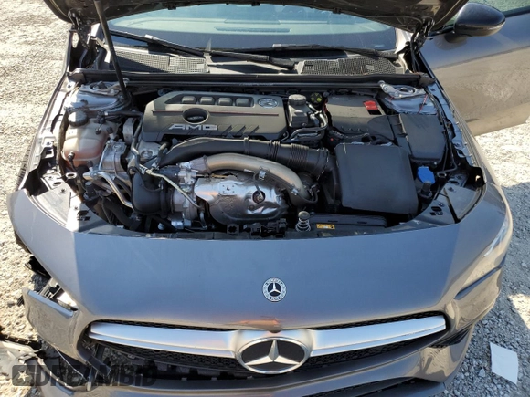 2022 Mercedes-Benz CLA 35 AMG with VIN W1K5J5BB2NN296072, listed as a Copart auction lot 44534784 with 44,666 mi miles and . Bid and sale history available at DreamBid. Image 11.