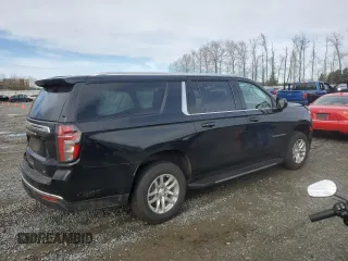 2023 Chevrolet Suburban LT with VIN 1GNSCCKD3PR125671, listed as a Copart auction lot 46734575 with 158,217 mi miles and Salvage title. Bid and sale history available at DreamBid. Image 3.