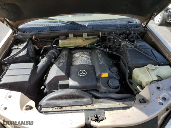 2001 Mercedes-Benz M-Class with VIN 4JGAB72EX1A243970, listed as a Copart auction lot 61308054 with 133,461 mi miles and Salvage Title. Bid and sale history available at carsss.com. Image 11.