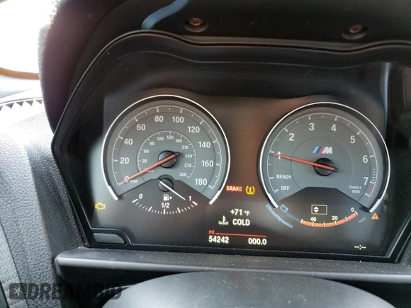 2017 BMW M2 with VIN WBS1H9C53HV786473, listed as a Copart auction lot 70748983 with 54,242 mi miles. Bid and sale history available at carsss.com. Image 9.