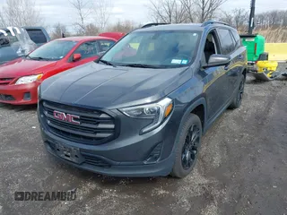 2019 GMC Terrain SLT with VIN 3GKALVEV3KL362850, listed as a IAAI auction lot 41711712 with 114,573 mi miles. Bid and sale history available at carsss.com. Image 17.