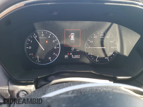 2024 Subaru Outback with VIN 4S4BTAAC6R3241258, listed as a Copart auction lot 80392094 with 50,899 mi miles and Salvage title. Bid and sale history available at DreamBid. Image 9.