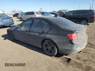 2013 BMW 3 Series 328i with VIN WBA3C1C58DF442543, listed as a Copart auction lot 43317435 with 106,994 mi miles and Clean Title. Bid and sale history available at carsss.com. Image 2.