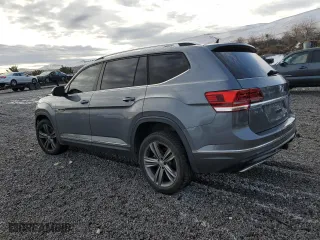 2019 Volkswagen Atlas 3.6L V6 SE w/Technology R-Line with VIN 1V2XR2CA1KC524598, listed as a Copart auction lot 85163674 with 124,944 mi miles and Salvage Title. Bid and sale history available at carsss.com. Image 2.