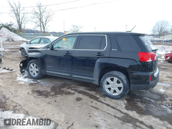 2016 GMC Terrain SLE with VIN 2GKFLSEK2G6343678, listed as a IAAI auction lot 41576580 with 90,944 mi miles. Bid and sale history available at carsss.com. Image 14.
