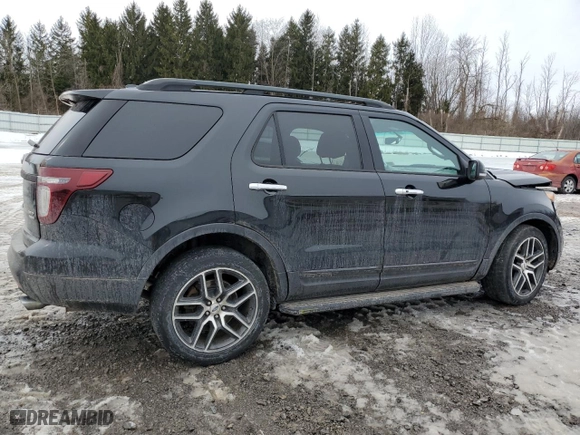 2013 Ford Explorer Sport with VIN 1FM5K8GT9DGB68968, listed as a Copart auction lot 46493015 with 180,612 mi miles and Salvage Title. Bid and sale history available at carsss.com. Image 3.
