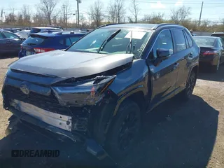 2024 Toyota RAV4 Hybrid XSE with VIN 4T3E6RFV7RU147226, listed as a IAAI auction lot 41858238 with 26,549 mi miles. Bid and sale history available at carsss.com. Image 17.