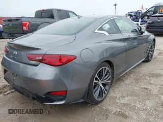 2017 Infiniti Q60 2.0t with VIN JN1CV7EL1HM321126, listed as a IAAI auction lot 41967092 with 72,158 mi miles and . Bid and sale history available at DreamBid. Image 4.