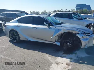2023 Lexus IS 350 F Sport with VIN JTHGZ1B22P5068062, listed as a IAAI auction lot 41993855 with 36,710 mi miles and . Bid and sale history available at DreamBid. Image 13.