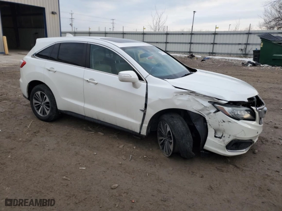 2016 Acura RDX Advance Pkg with VIN 5J8TB3H72GL000585, listed as a Copart auction lot 47027765 with 195,899 mi miles and Non Repairable. Bid and sale history available at carsss.com. Image 4.