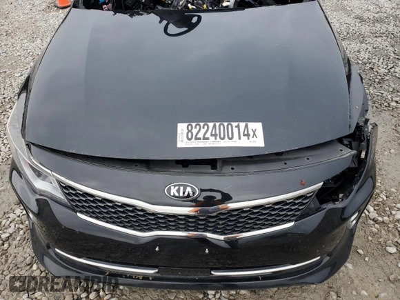 2017 Kia Optima SX with VIN 5XXGW4L24HG137812, listed as a Copart auction lot 82240014 with Not provided miles and Salvage title. Bid and sale history available at DreamBid. Image 11.