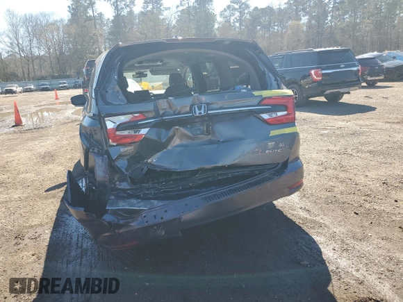 2023 Honda Odyssey Elite с VIN 5FNRL6H9XPB044166, выставлен на аукционе Copart как лот 44272345 с пробегом Не указан миль и Списание • Salvage title. История ставок и продаж доступна на DreamBid. Изображение 6.