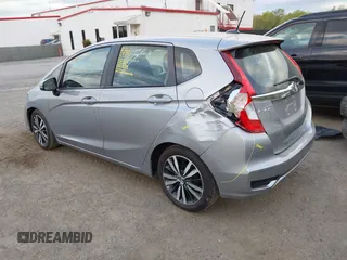 2018 Honda Fit EX-L with VIN 3HGGK5H97JM705564, listed as a IAAI auction lot 42064209 with 43,744 mi miles. Bid and sale history available at carsss.com. Image 3.