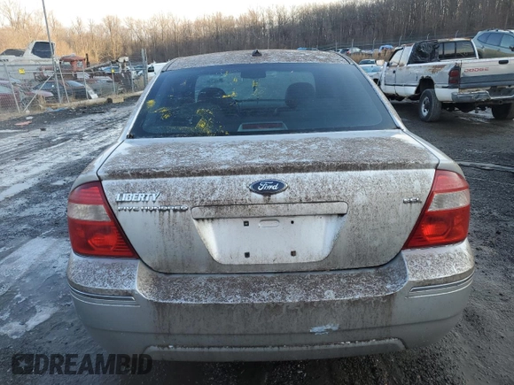 2007 Ford Five Hundred SEL with VIN 1FAFP24157G115253, listed as a Copart auction lot 84844254 with Not Provided miles and Salvage Title. Bid and sale history available at carsss.com. Image 6.
